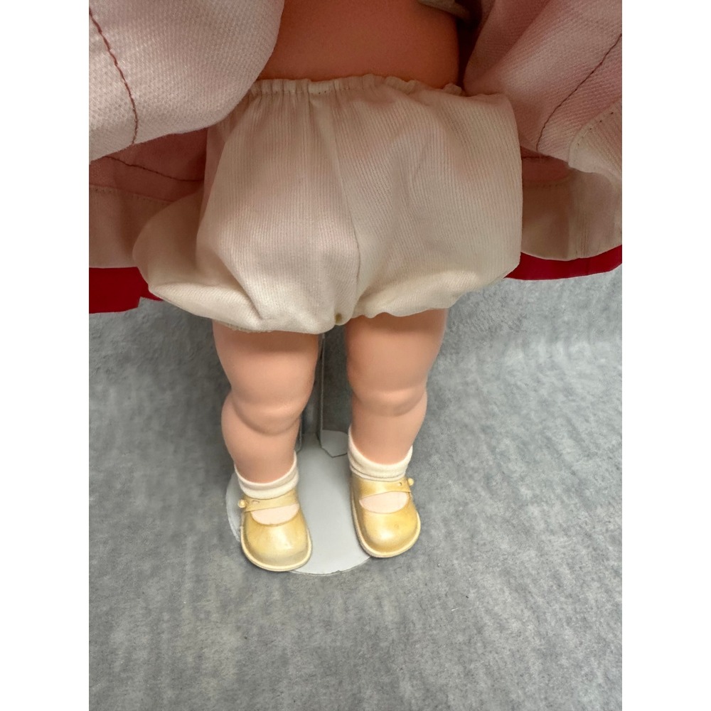Madame Alexander Vintage Doll Girl 18in Pink Coat Dress Bonnet  Retro - Picture 11 of 14